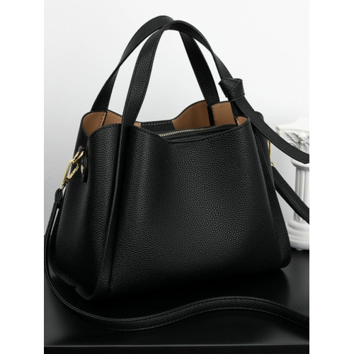 2026春季新款軟皮包包水桶包高級感潮流大容量通勤手提手拎單肩包