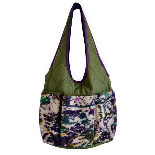 housedesign原創2025新秋冬復古大容量通勤單肩包加厚時尚托特包