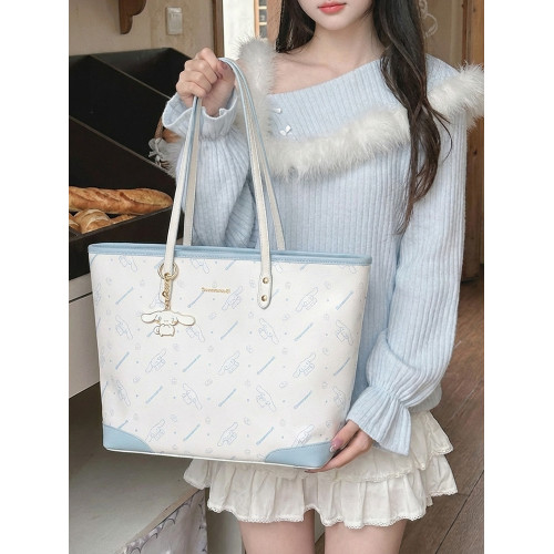 【官方正品】sanrio三麗鷗玉桂狗托特包大容量單肩通勤手提包女款