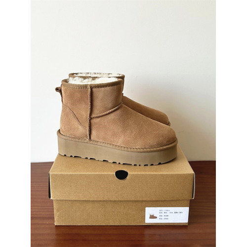 河南桑坡村羊皮毛一體真皮羊毛松糕厚底增高雪地靴女冬季短筒短靴 河南桑坡村羊皮毛一體真皮羊毛松糕厚底增高雪地靴女冬季短筒短靴