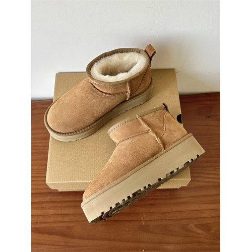 河南桑坡村羊皮毛一體真皮羊毛松糕厚底增高雪地靴女冬季短筒短靴 河南桑坡村羊皮毛一體真皮羊毛松糕厚底增高雪地靴女冬季短筒短靴