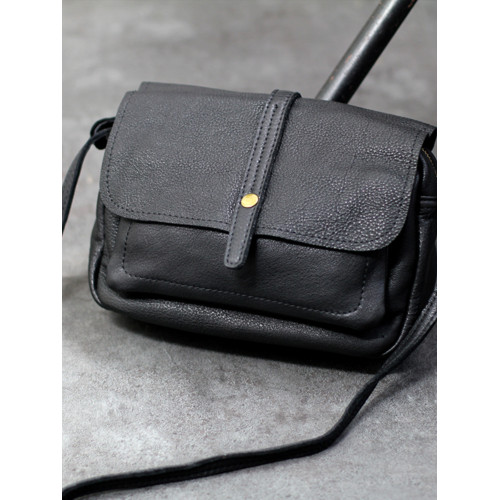 森系文藝軟牛皮女包大容量多口袋實用純皮夏季白色真皮單肩斜後後背包