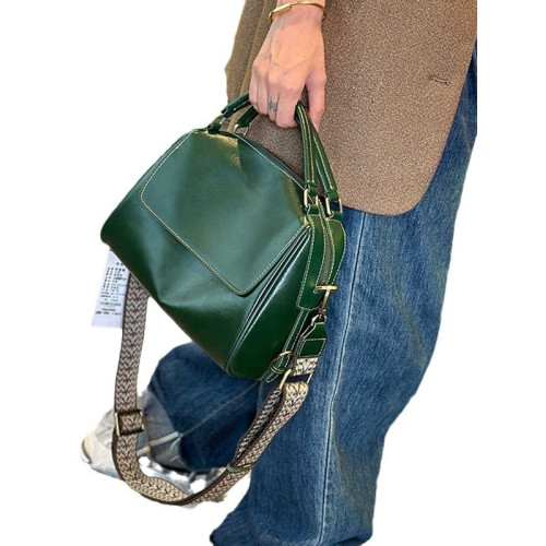 2026新款手提包女百搭時尚牛皮枕頭包高級感時尚單肩斜後後背包雙肩帶