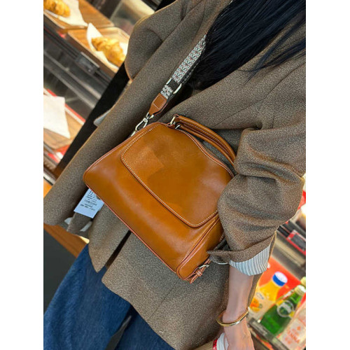 2026新款手提包女百搭時尚牛皮枕頭包高級感時尚單肩斜後後背包雙肩帶