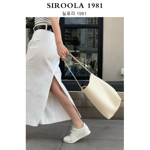 小衆包包女2025新款水桶包大容量通勤托特包hobo腋下包單肩手提包