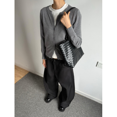 拾遺部落HOME  原創編織復古托特包大容量可斜背可單肩挎包男女