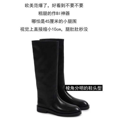 超大加寬長靴胖mm粗腿40cm大筒圍女靴2025巨好看靴子騎士靴大碼43