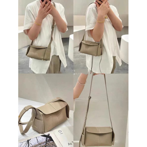 BERNICE新款真皮hobo女包掛耳屋簷包系列大容量手提包單肩斜後後背包