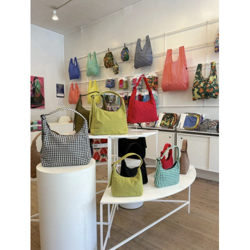 美國小衆品牌baggu包純色大容量可調節斜後後背包純色BAGGU手提包女包