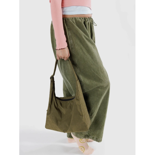 美國小衆品牌baggu包純色大容量可調節斜後後背包純色BAGGU手提包女包