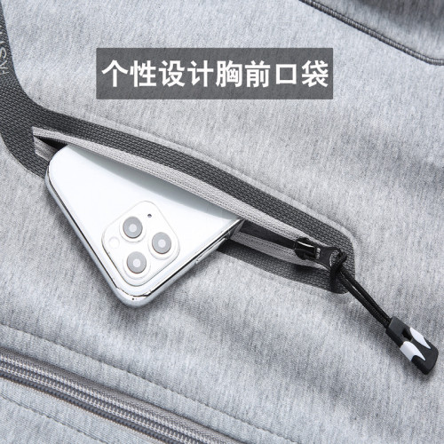 男士春秋冬季帥氣衛衣休閒套裝青年中年爸爸純棉潮流運動服三件套