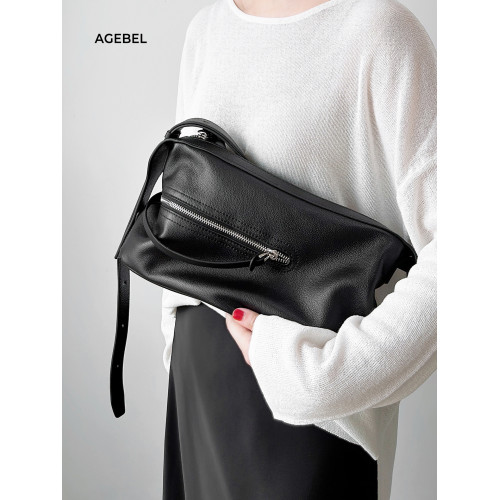 小衆設計慵懶真皮女包2026新款時尚百搭單肩斜後後背包頭層牛皮腋下包 小衆設計慵懶真皮女包2026新款時尚百搭單肩斜後後背包頭層牛皮腋下包