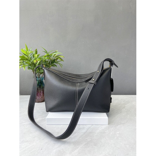 頭層牛皮韓版大容量高級質感餃子包單肩斜後後背包法式腋下包通勤女包