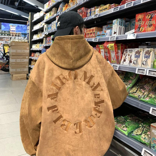 大碼300斤美式復古重磅麂皮絨衛衣男裝秋冬潮牌寬鬆厚實連帽外套2 大碼300斤美式復古重磅麂皮絨衛衣男裝秋冬潮牌寬鬆厚實連帽外套2