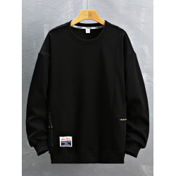 300斤男士衛衣春秋季2026新款潮流寬鬆休閒上衣加肥加大碼潮胖子