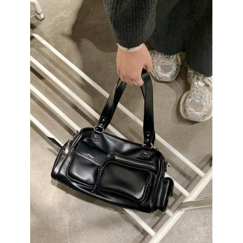 Micocah「行走如風」多口袋包包女大容量枕頭包通勤斜後後背包小衆