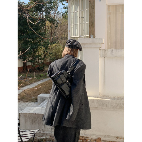 Micocah「行走如風」多口袋包包女大容量枕頭包通勤斜後後背包小衆