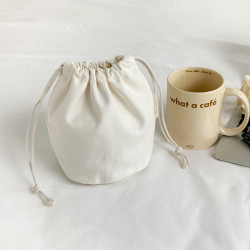 大中小 新款帆布內膽包抽繩內襯收納包束口袋媽咪包防塵小布袋子