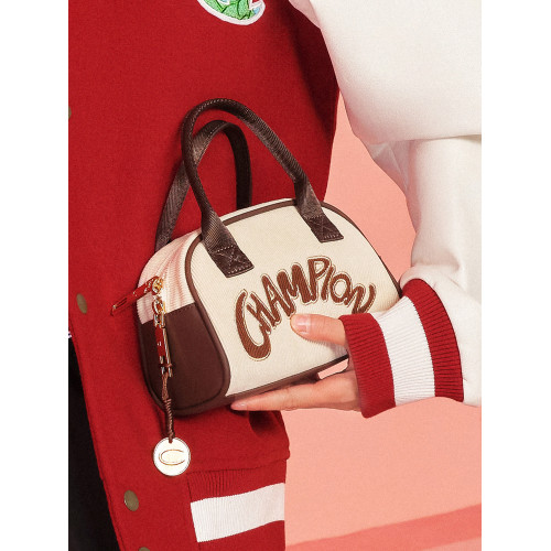 Champion冠軍通勤波士頓包保齡球包單肩手提包女斜背小包牛仔包