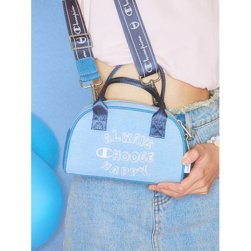 Champion冠軍通勤波士頓包保齡球包單肩手提包女斜背小包牛仔包