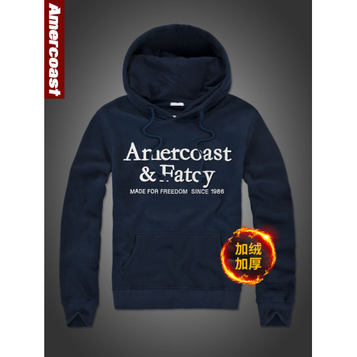 美洲海岸af 美式休閒外套男士做舊長袖連帽套頭衛衣新款流行帽衫