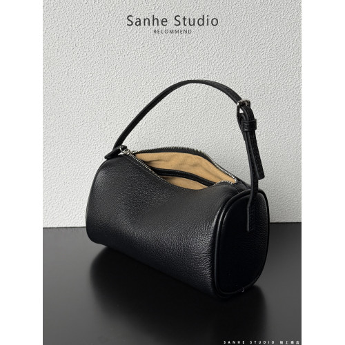 筆袋包筆筒包頭層牛皮真皮秋冬新款包韓系小衆設計手提斜背小方包