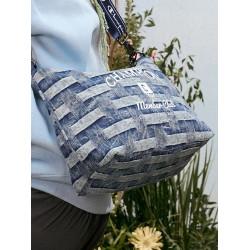 Champion冠軍官方大氣風斜後後背包腋下包幸運餅乾包女大學生單肩包