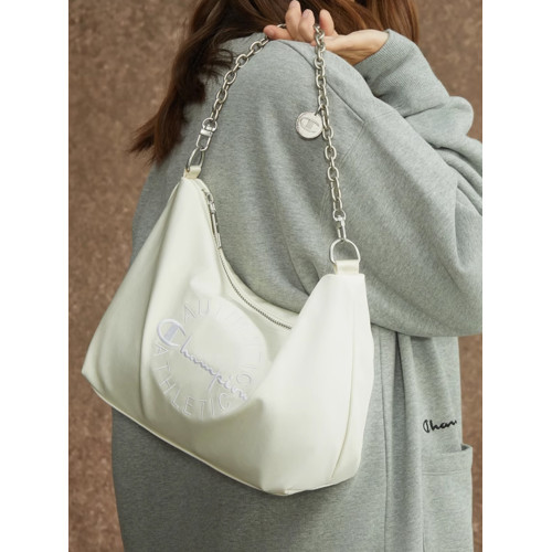 Champion冠軍官方大氣風斜後後背包腋下包幸運餅乾包女大學生單肩包