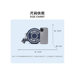 Champion冠軍官方甜甜圈圓餅包牛仔包校園斜後後背包女款