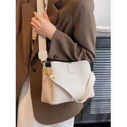 時尚百搭手提小包包女簡約設計水桶包2025春夏小衆質感流行單肩包