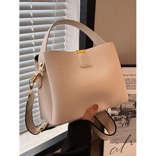 時尚百搭手提小包包女簡約設計水桶包2025春夏小衆質感流行單肩包