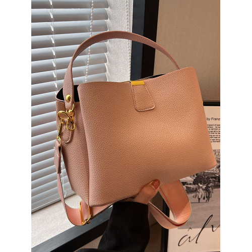 時尚百搭手提小包包女簡約設計水桶包2025春夏小衆質感流行單肩包