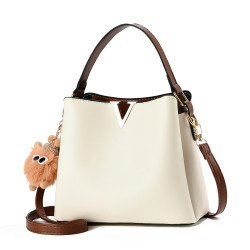 純色軟皮編織水桶菜籃子包2026新款時尚百搭高級感手提單肩斜後後背包