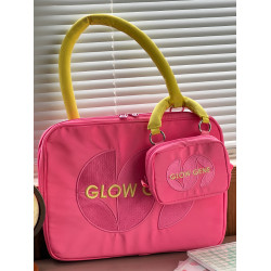 shanahs小衆通勤單肩包女學生筆電包高級感新款減震手提電腦包