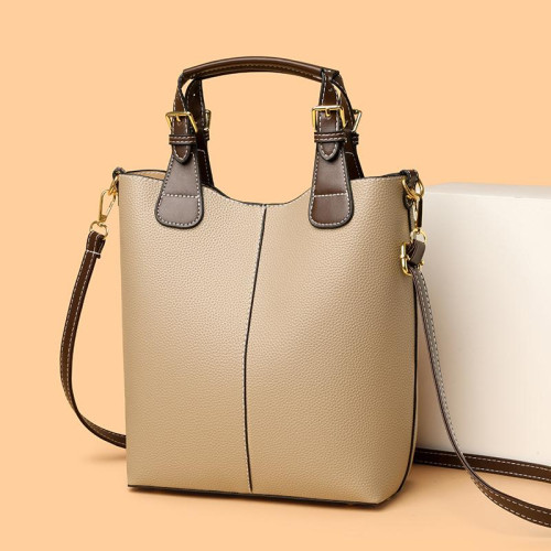 2026春季新款女包休閒高級感時尚百搭手提單肩斜背大容量水桶包