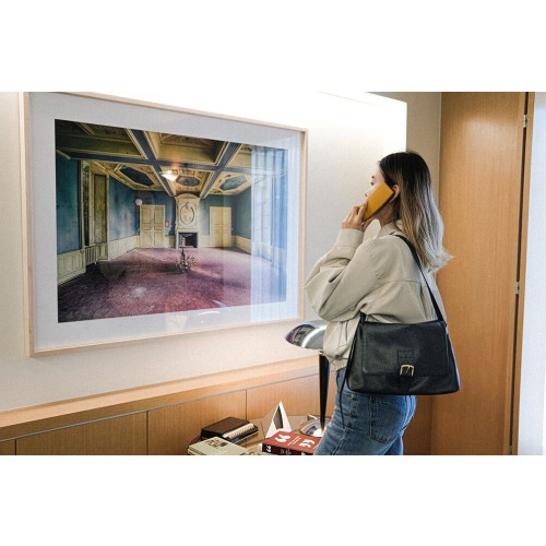 韓國品牌tuettoi 輕奢學生女包新款秋冬牛皮麂皮包復古單肩腋下包