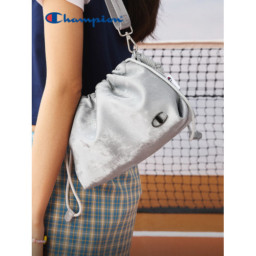 Champion冠軍官方腋下包新款單肩斜後後背包雲朵包包逛街小包抽繩調節