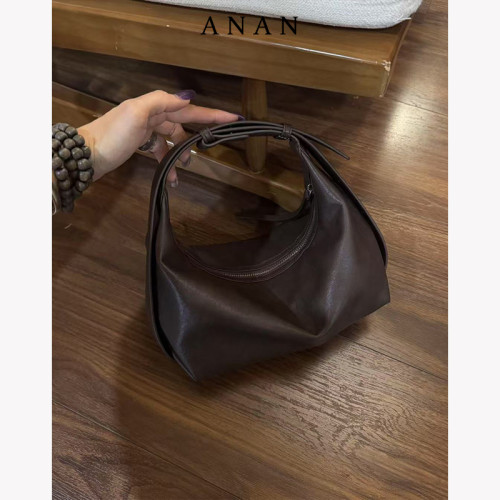 ANAN真皮小衆設計包包2026新款高級感單肩包斜後後背包手提包托特包女