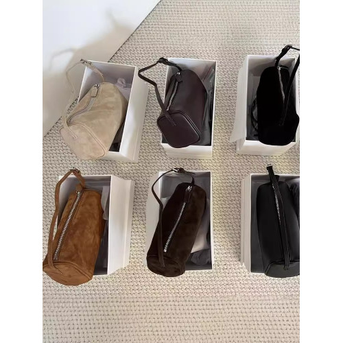 筆筒包女小衆真皮手拎包90s2025新款春夏筆袋包紅色包手提斜後後背包