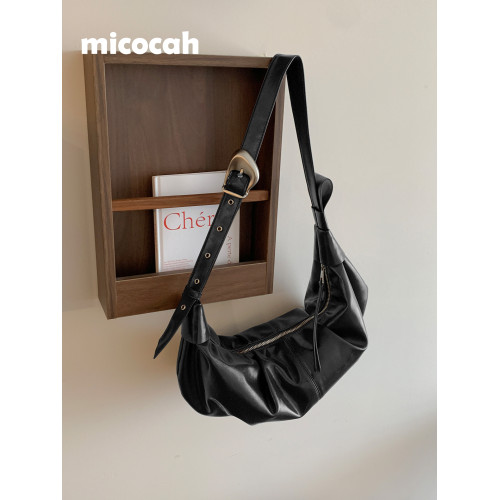 Micocah「自在可頌」春夏新款包包斜後後背包大容量牛角包女包餃子包 Micocah「自在可頌」春夏新款包包斜後後背包大容量牛角包女包餃子包