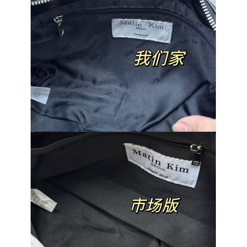 韓國小衆matin kim包包25新款黑武士機車包單肩包matinkim斜後後背包