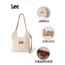 Lee秋千包新款托特包女春季手提包大容量通勤輕便休閒單肩包女包