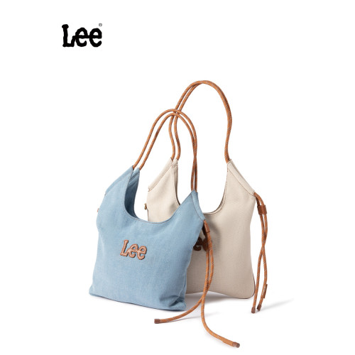 Lee秋千包新款托特包女秋季手提包大容量通勤輕便休閒單肩包女包