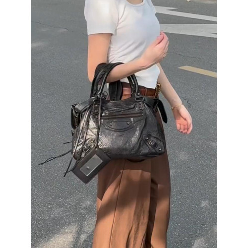 巴黎機車包辣妹包中古包大容量ABG女士復古高級感腋下單肩斜後後背包