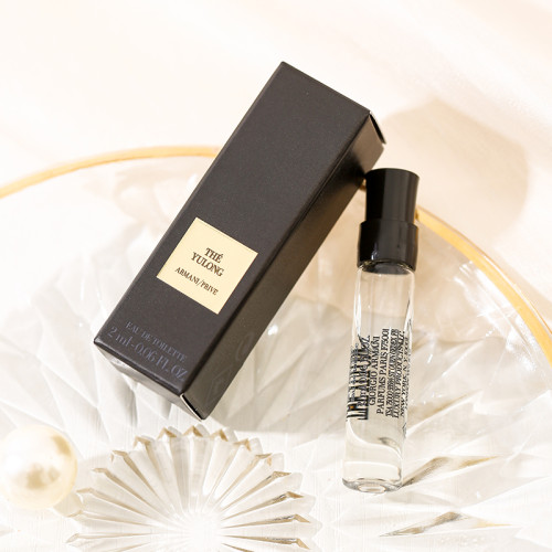 阿瑪尼玉龍茶香水小樣寄情男士貴族清新香氛2ml持久畱香無噴頭