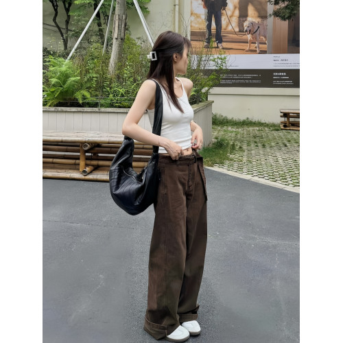 法國牛角包大號小衆設計可頌包餃子包慵懶風斜後後背包高級感單肩包女 法國牛角包大號小衆設計可頌包餃子包慵懶風斜後後背包高級感單肩包女