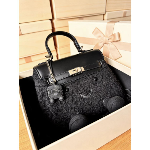 ZRVR新款毛絨絨凱莉女包小衆設計單肩斜後後背包超萌氣質通勤毛絨包包 ZRVR新款毛絨絨凱莉女包小衆設計單肩斜後後背包超萌氣質通勤毛絨包包