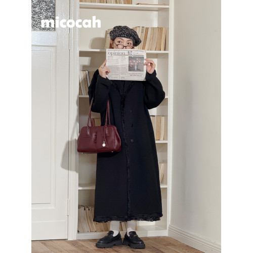 Micocah「酒心朗姆」長柄保齡球包包女大容量腋下通勤包包托特包 Micocah「酒心朗姆」長柄保齡球包包女大容量腋下通勤包包托特包