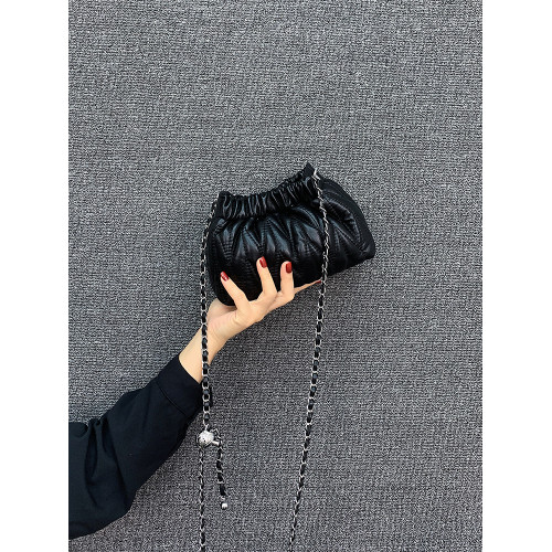 褶皺迷你手機包包女2026新款網紅爆款高級感小挎包ins小衆鏈條包 褶皺迷你手機包包女2026新款網紅爆款高級感小挎包ins小衆鏈條包