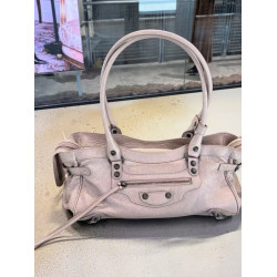 霸王天下08新品復古鉚釘流蘇機車包女2025秋季新款手提單肩腋下包